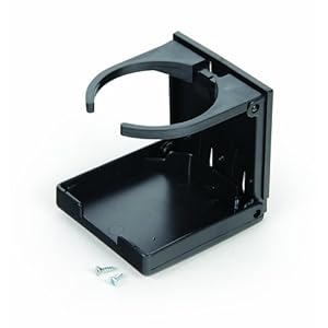 Camco Adjustable Drink Holder | Can Hold Mugs, Large Drinks and Almost Any Size Bottle or Can | Make Great Extra Cupholders for Cars, Trucks, RVs, Vans, Boats and Much More | Black (44044)