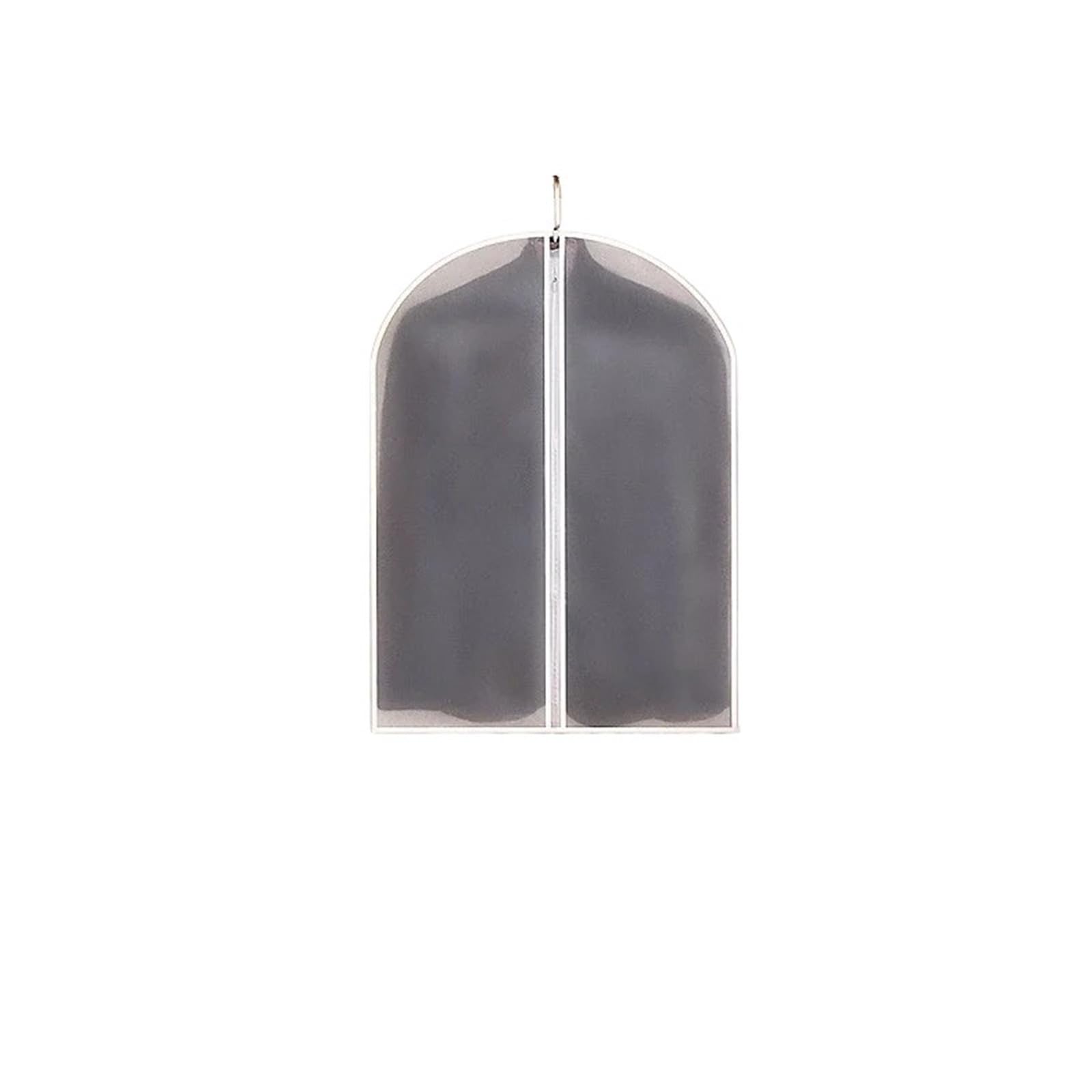 Clothes Covers Protector Bags Transparent PEVA Hanging Garment Bags, Reusable Zippered Dustproof Clothes Cover For Wardrobe Closet Travel Storage Thickened(60x80cm)