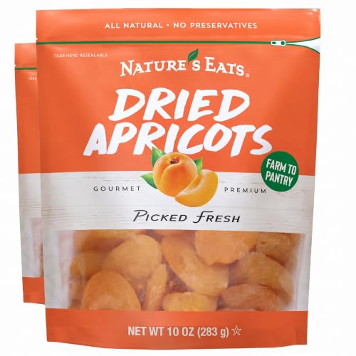 Nature's Eats Apricots, 10 Oz (Pack of 2)