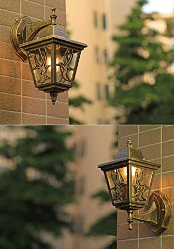 Lampe murale pour escalier et couloir extérieur étanche style européen - 4