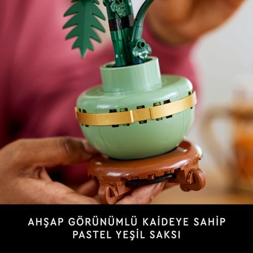 LEGO Icons Krizantem 10368 - Yetişkinler için Dekoratif Kasımpatı Çiçeği Yapım Seti (278 Parça) - Görsel 7