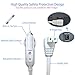 DC Power Cord Cable 11.5 ft Length 12V/24V for Car Refrigerator Car Fridge Freezer Compatible with Most Brands (White)