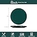 Ruxmirae Stoneware Salad Plates Set of 4, 8 Inch Plates for Dessert, Ceramic Plates Sets, Microwave Safe, Dishwasher Safe, Versatile for All Seasons, Matte Green