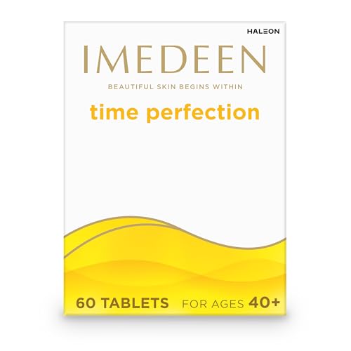 Imedeen Time Perfection - 60 Tablets - Skincare Supplements to Support Collagen Formation - Containing Vitamin C and Zinc - Improves Moisture Balance & Helps Skin to Feel Smoother
