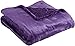 Northpoint Cashmere Plush Velvet Throw, Purple, 50" X 60"