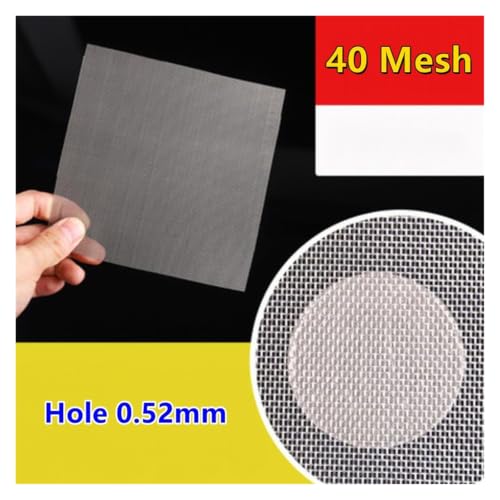 Malla inoxidable de filtración con tejido de precisión 40 mesh para cribado 3