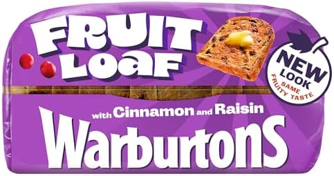 Warburtons Fruit Loaf with Cinnamon and Raisin, 400g