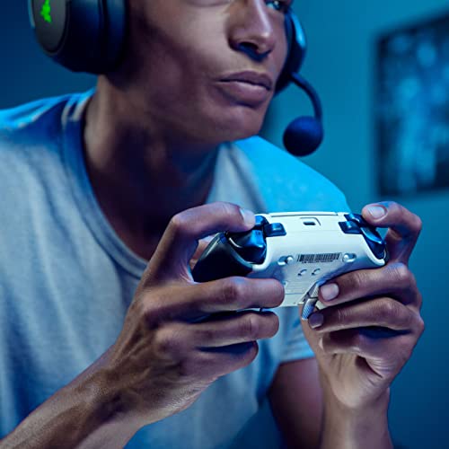 Razer Wolverine V2 Pro Wireless Gaming Controller for PlayStation 5 / PS5 PC: HyperSpeed Wireless - Mecha-Tactile Action Buttons - 8-Way Microswitch D-Pad - 6 Remappable Buttons - Chroma RGB - White by Razer - Image 8