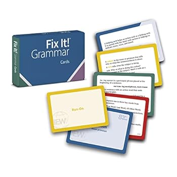 Cards Fix It! Grammar Cards Book