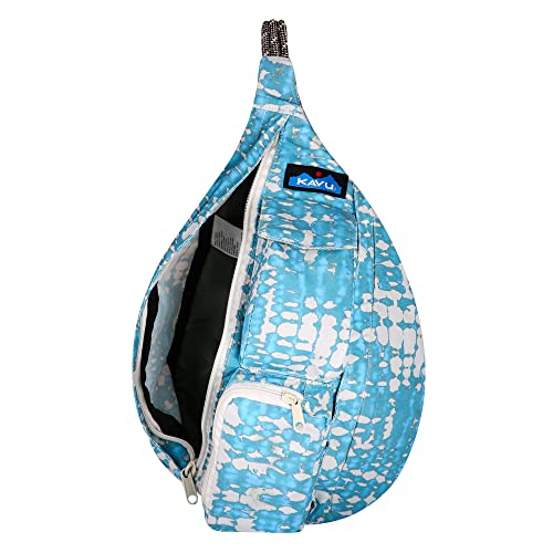 Kavu Mini Rope Sack Sling Crossbody Backpack - Ripple Tie Dye #TOP2