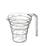 Yamazaki 2546 Vaso medidor, tritanio, peque&ntilde;o