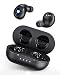 iTeknic Bluetooth Earbuds with Wireless Charging Case, True Wireless Earbuds IPX7 Waterproof in-Ear Headphones with Volume Control, 30 Hours Playtime, Mono Mode, Hands-Free Calling for iPhone Android