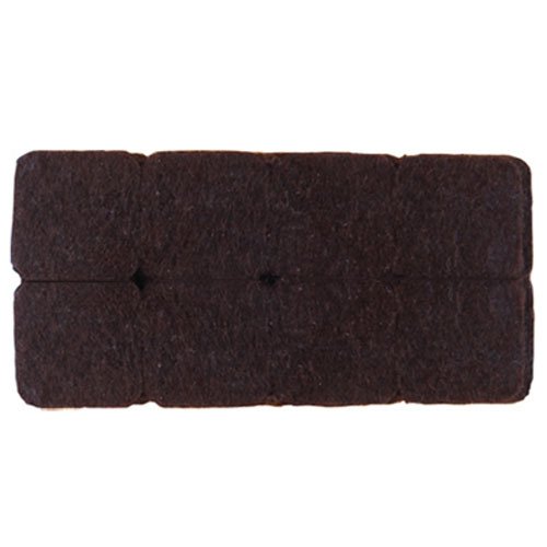 Shepherd Hardware9864 1-Inch Heavy Duty Self-Adhesive Square Felt Furniture Pads, 16-Pack, Brown