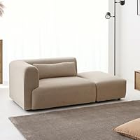 Amazon.co.jp: VENTOTA ソファベッド 2人掛け ソファー オットマン付き