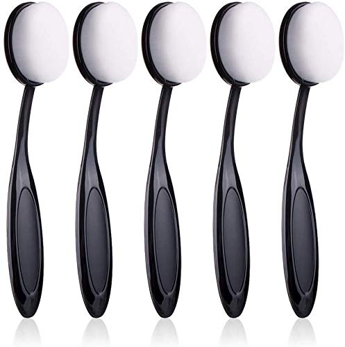 UNIMEIX 10 Pack Blending Brushes for Card Making Blending Tools for Drawing Blending Brush Blender(Size 3, 1.18\" Brush Head, Black)