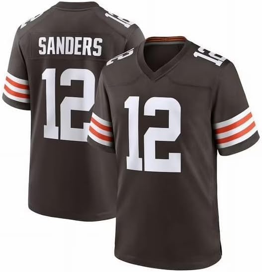 Custom Stitched Shedeur Sanders Youth Brown Jersey NO Logos