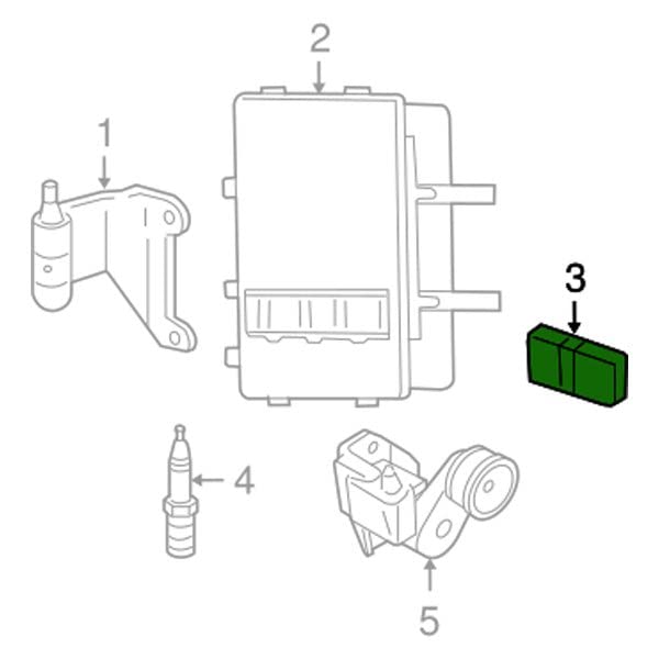 Sensor de posição da borboleta Mopar 68404428AA para gerenciamento do motor – 1 unidade