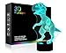 3D Children Kids Night Lamp, Dinosaur Toys for Boys, 7 LED Colors Changing Lighting, Touch USB Charge Table Desk Bedroom Decoration, Cool Gifts Ideas Birthday Xmas for Baby Friends