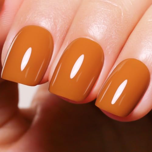 Ozzeal Kürbis Orange UV Nagellack Halloween Herbst Winter Gel Nail Polish Starter Maniküre Salon