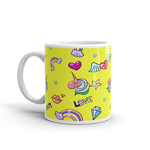Image of Printed Coffee Mug for Gifting Loved Ones On Occasions |Christmas | New Year | Valentined Day Ceramic 350ml-1piece | M12