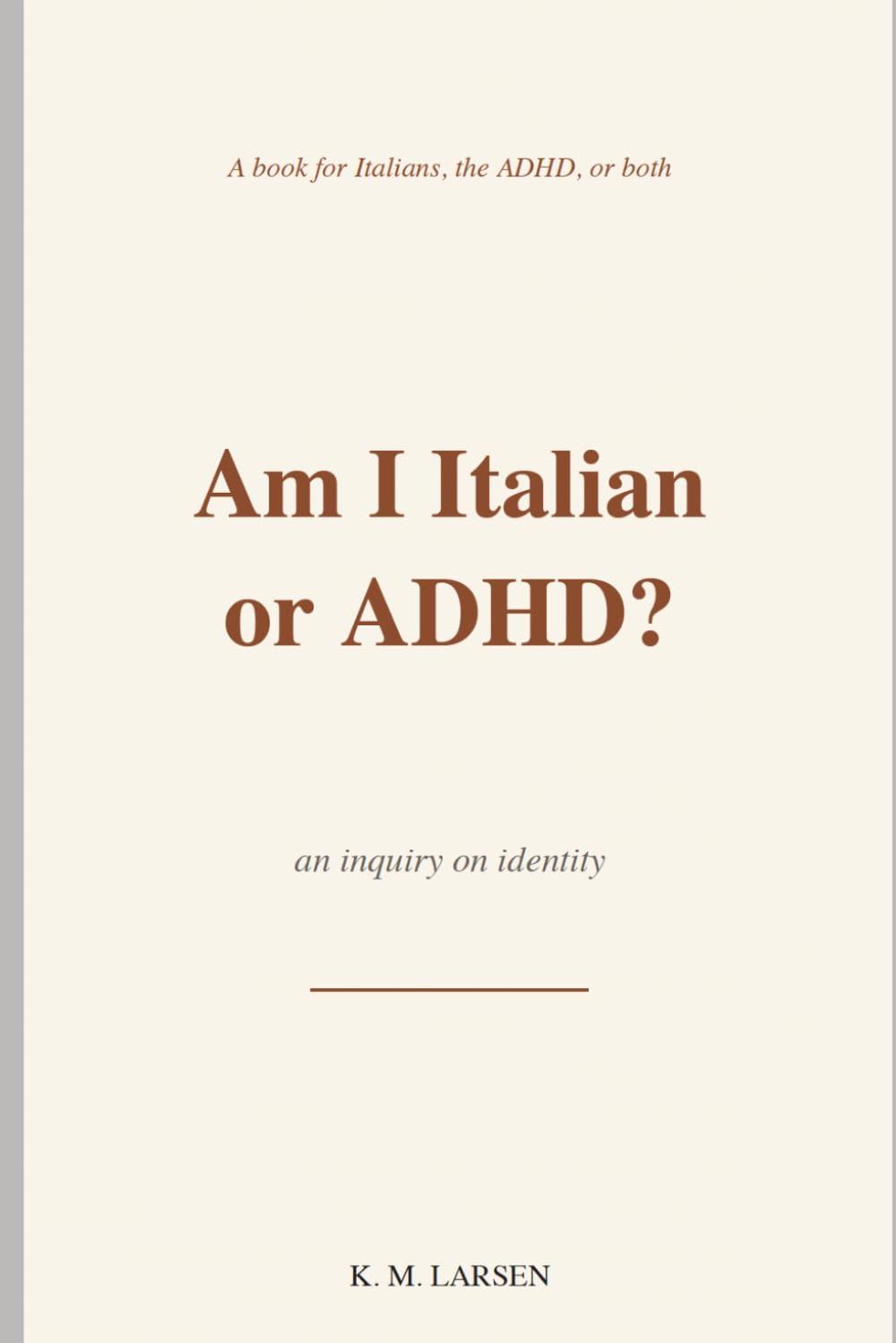 Am I Italian or ADHD?