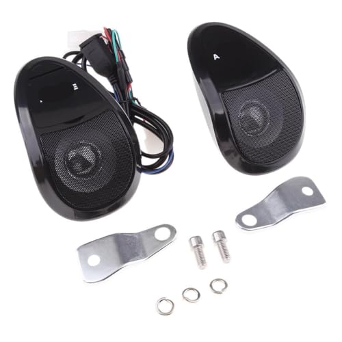 Parlantes laterales para manillar de moto