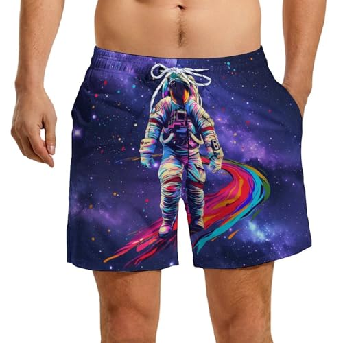 Men's Swim Trunks with Compression Liner 5 Inch Bathing Suit Beach Swimsuits Board Shorts for Men4