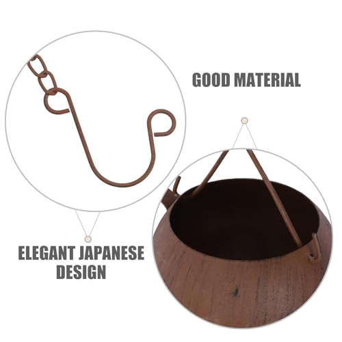 Chaîne de pluie récupérateur d'eau décoratif COLLBATH 1,3m - 4
