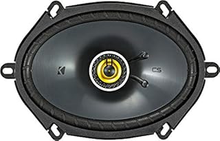 KICKER Speakers 6X8 inch for Ford F-150 1999-2014 Upgrade Kit - 4 Pack of CS Series with Harness, Coaxial Car Audio Front and Rear Door Speaker CSC68, 46CSC684