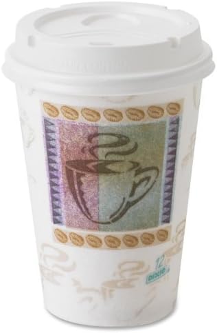 CUP,W/LID,12OZ,HOT,50/PK
