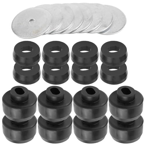 moseiny 7-141 Body Cab Mount Bushing Kit for 1999-2014 Sliverado Sierra 1500 2500 2WD/4WD Polyurethane Body Cab Mounts & Washers, 24PCS