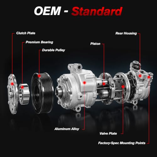 Autodevil AC Compressor for Fusion 2013-2020 2.0L 2.5L, Edge 2016-2018 2.0L by Autodevil - Used condition - Image 8