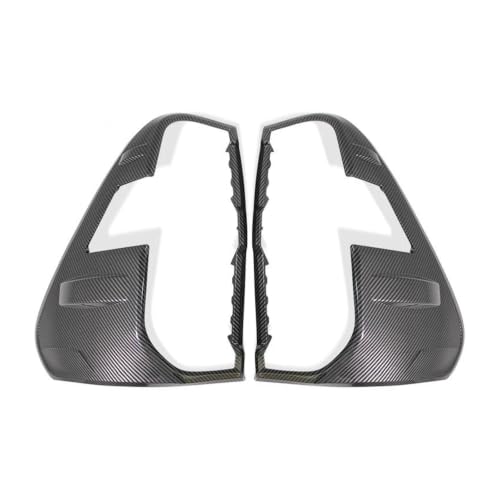 Protector Luz Trasera Hilux Cubiertas Lámpara Trasera ABS Carbono 2020-2023