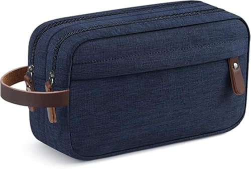 Touristiano® Men’s Travel Toiletry Organizer Bag Water-Resistant Shaving Dopp Kit Bathroom Bag (Navy Blue) Touristiano® Men’s Travel Toiletry Organizer Bag Water-Resistant Shaving Dopp Kit Bathroom Bag (Navy Blue)