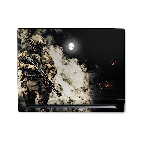 Image of MightySkins Skin Compatible with Alienware M18 R1 (2023) Full Wrap Kit - Fighting On | Protective, Durable, and Unique Vinyl Decal wrap Cover | Easy to Apply & Change Styles | Made in The USA
