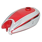 horex regina 400 zündung einstellen Maße: Standardgröße AEspares Horex Regina Benzin-Tank, Stahl, Chrom und Rot, kleine Version