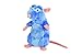 Disney Remy UV Peluche Bleu Foncé 25 cm