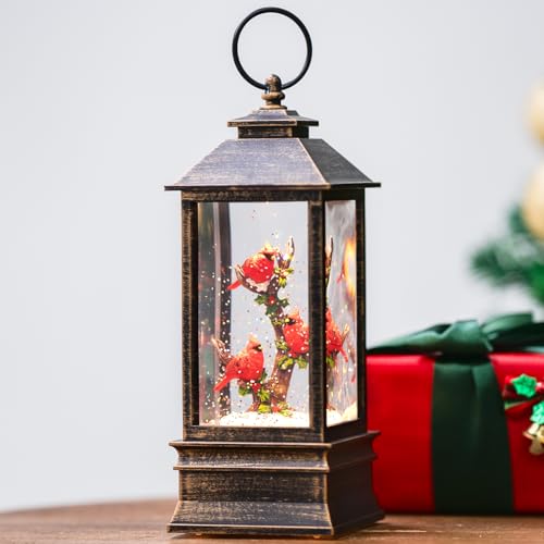 Regalos de decoración navideña con linterna musical para niños y amigos 6