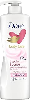Supple Bounce Body Lotion, for Soft,Bouncy,Smooth Skin,48Hrs Moisturisation, Paraben Free, with Plant based Moisturiser,Quick Absobtion,400ml