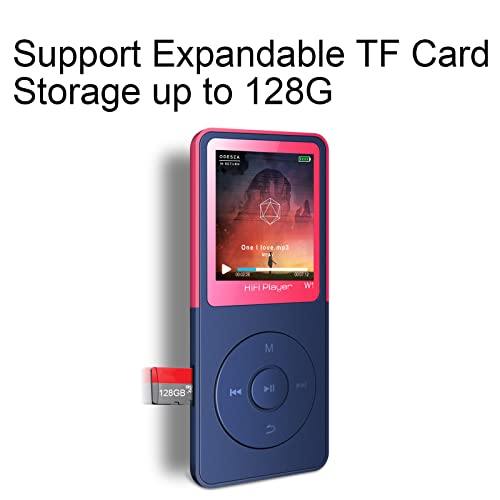 Mp3 Player With Bluetooth,Voice Recorder,Classical Mini Music Player With Headphones For Kids, Mp3 Portable Digital Audio Hifi Lossless Sound Music Devices Players,Long Battery Time #TOP6