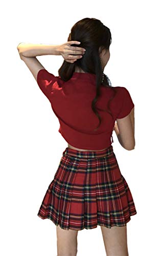 Beautifulfashionlife Girl`s Short Pleated School Dresses for Teen Girls Tennis Scooters Skirts2