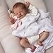 CHAREX Reborn Baby Dolls - Realistic Baby Doll Lifelike 18 Inch Newborn Real Baby That Looks Real Eyes Closed with Full Accessories for Kids, Parents and Collectors Gifts
