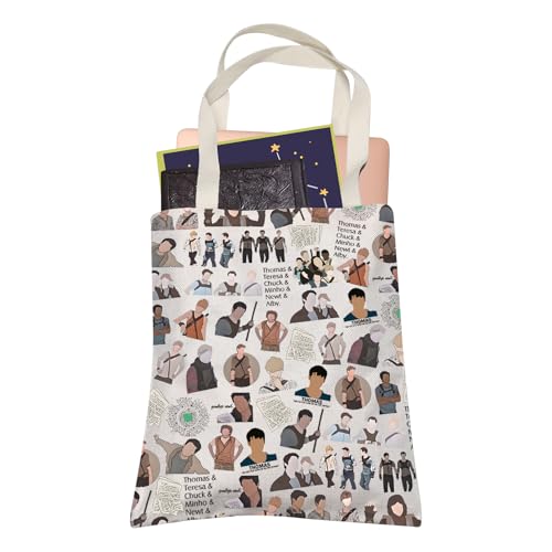 Sac fourre-tout labyrinthe aux finitions soignées en toile de coton durable