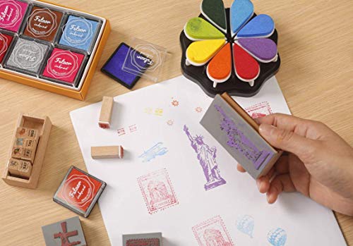Fstaor Finger Washable Ink Pads For Kids, 24 Pack Craft Ink Pad For Rubber Stamps Paper Wood Fabric (Pack Of 24)… #TOP6