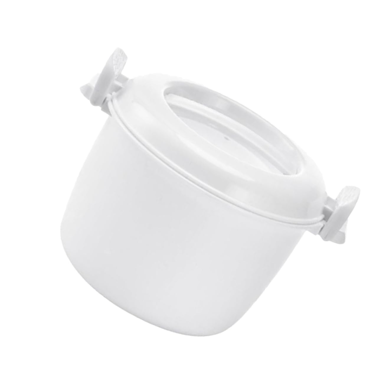 JECOMPRIS Microwave Rice Cooker Small Multifunctional Insulated Lunch Box for Cooking Rice Vegetables and Pasta Microwave Grade Cookware