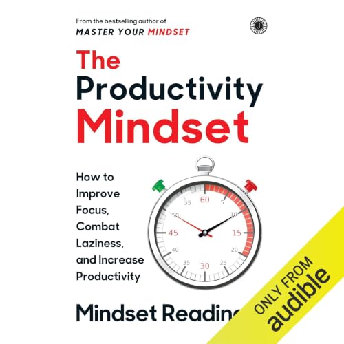 The Productivity Mindset Audiolibro Por Mindset Reading arte de portada