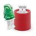 Zoku Individual Character Pops, Turtle Ice Pop Mold, Easy-Release Silicone Design, Single Unit