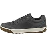 WITHOUT GORETEX ECCO Herren Byway Tred Titanium Magnet Baygreen Sneaker, Grau (Grey), 43 EU