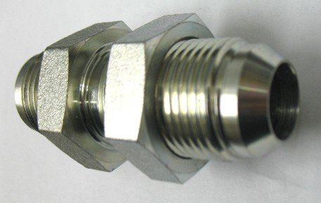 AF C5325-32-32 - 2 Male JIC (2-1/2''-12 Threads) Union Bulkhead
