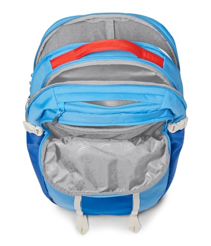 Image of JanSport 34L All Around Pack - 15 inch Laptop Sleeve, Electric Azul | Versatile Rucksack w /Hydration Sleeve, Reflective Accents & Safety Whistle